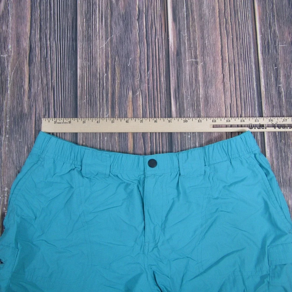 Columbia Swim Shorts‎ Mens Medium Blue Elastic Waist Mesh Lined Quick Dry